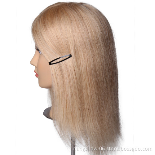 Hair human wig product mannequin head hairdressing training heads